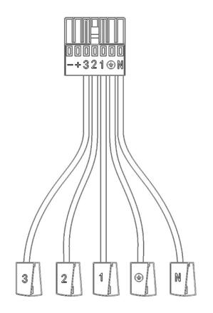 Deko-Light příslušenství - Sanotrunk Universal napájecí zásuvka On/Off vč. kabeláže WAGO 267-501 930925