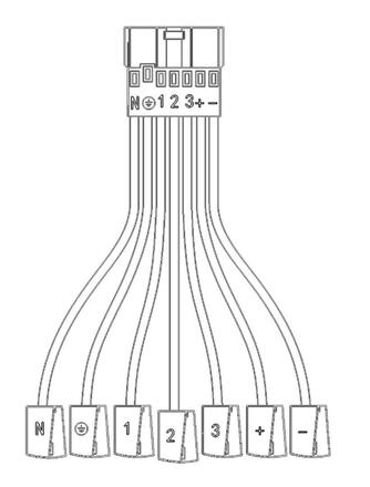 Deko-Light příslušenství - Sanotrunk Universal napájecí zástrčka DALI vč. kabeláže WAGO 267-510 930928