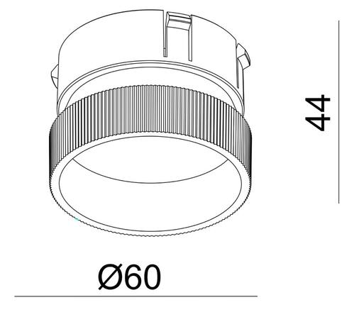 Deko-Light příslušenství - akrylová násadka pro Can 931065