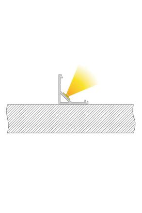 Deko-Light rohový profil AV-03-12 stříbrná elox 2000 mm 970433