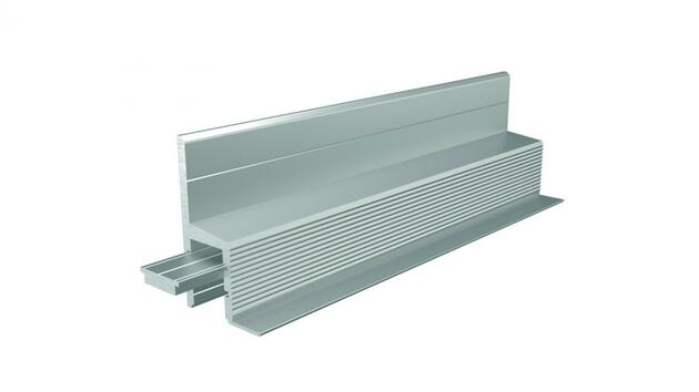 Deko-Light sádrokartonový-profil, stropní římsa EL-03-10 stříbrná elox 3000 mm 975486
