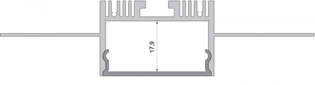 Deko-Light profil koncovka - koncovka P-EU-01-36 sada 2 ks, šedá 978175