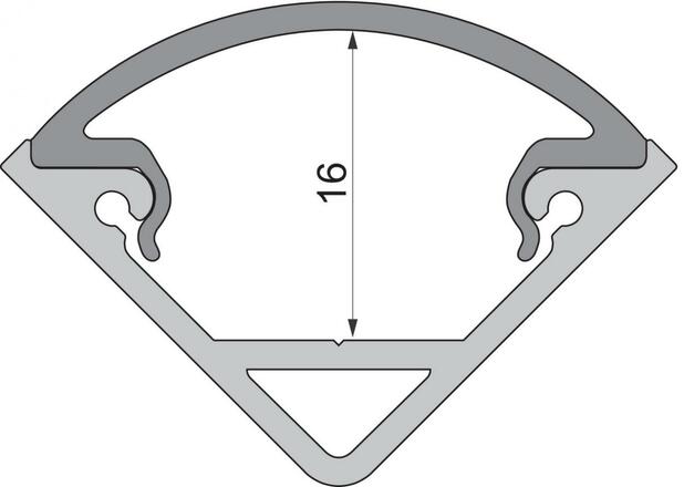 Deko-Light koncovka R-AV-05-12 sada 2 ks  979760