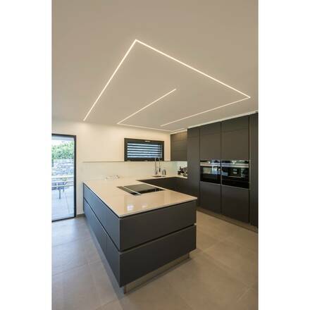 BIG WHITE GRAZIA 20, profil k zabudování, LED, 3m, bílý 1000497