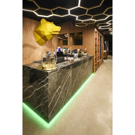 BIG WHITE GRAZIA 20, profil k zabudování, LED, 3m, černý 1000498