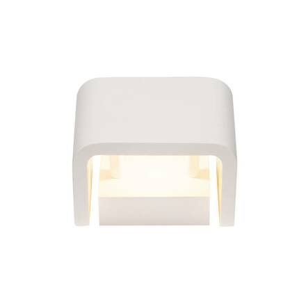 BIG WHITE MANA, nástěnné světlo, LED, 2000K-3000K Dim to Warm, bílé, š/v/h 9,6/8,5/8,8 cm 1000613