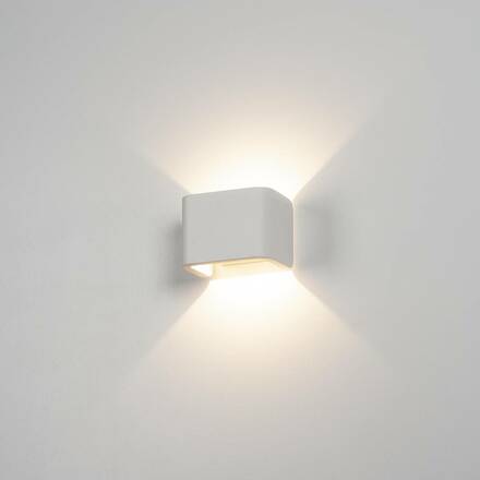 BIG WHITE MANA, nástěnné světlo, LED, 2000K-3000K Dim to Warm, bílé, š/v/h 9,6/8,5/8,8 cm 1000613
