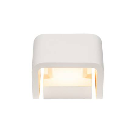 BIG WHITE MANA, nástěnné světlo, LED, 2000K-3000K Dim to Warm, bílé, š/v/h 9,6/8,5/8,8 cm 1000613