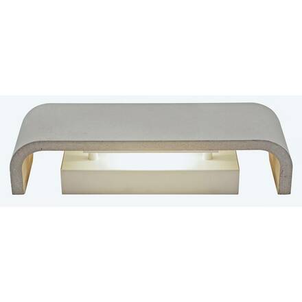 BIG WHITE MANA, nástěnné světlo, LED, 2000K-3000K Dim to Warm, bílé, š/v/h 20/7,9/6,6 cm 1000614