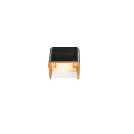 BIG WHITE MANA, stínidlo, dřevo, šedé/hnědé, d/v/h 12/10/9 cm 1000616