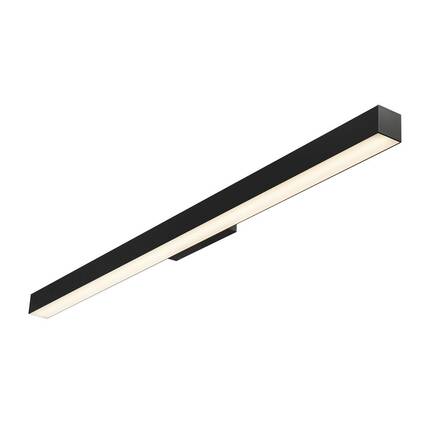 BIG WHITE Q-LINE, nástěnné svítidlo, LED, 3000K, černé 1000669