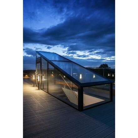 BIG WHITE APONI 90, venkovní stojací svítidlo, LED, 3000K, antracit, IP65 1000682