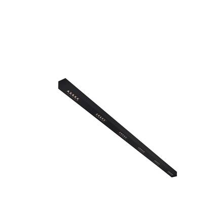 BIG WHITE Q-LINE CL LED vnitřní stropní nástavbové svítidlo, 2m, BAP, černá, 3000K 1000692