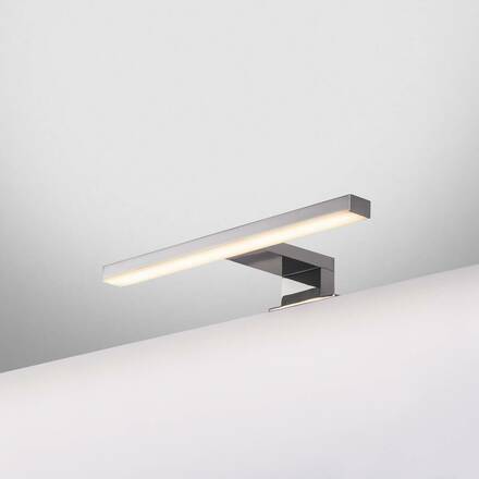 BIG WHITE DORISA, zrcadlové svítidlo, LED, 4000K, krátké, chrom, IP44 1000777