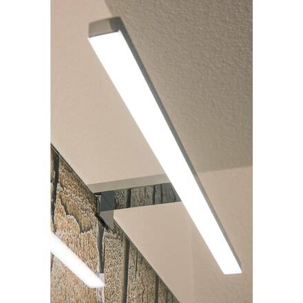 BIG WHITE DORISA, zrcadlové svítidlo, LED, 4000K, dlouhé, chrom, IP44 1000780
