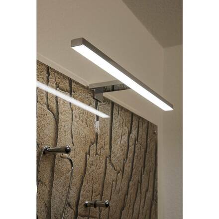 BIG WHITE DORISA, zrcadlové svítidlo, LED, 4000K, dlouhé, chrom, IP44 1000780