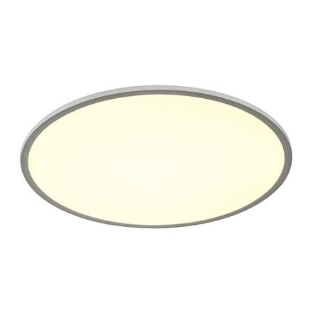 BIG WHITE PANEL 60 kulaté LED vnitřní stropní nástavbové svítidlo, stříbrošedá, 4000K 1000786