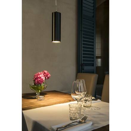 BIG WHITE ANELA, závěsné svítidlo, LED, 3000K, černé 1000813