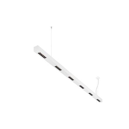 BIG WHITE Q-LINE PD LED vnitřní závěsné svítidlo, 2m, BAP, bílá, 4000K 1000929