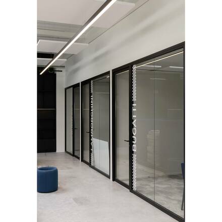 BIG WHITE Q-LINE PD LED vnitřní závěsné svítidlo, 2m, BAP, černá, 4000K 1000930