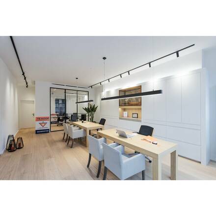 BIG WHITE GLENOS profilové závěsné svítidlo, LED, 3000K, černá, 2 m, 85W 1001406