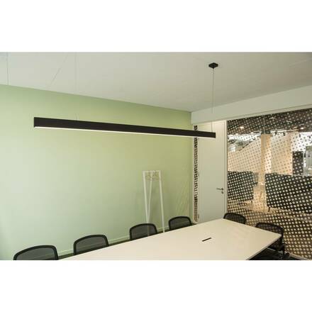 BIG WHITE GLENOS profilové závěsné svítidlo LED, 4000 K, černá, 2 m, 85 W 1001409
