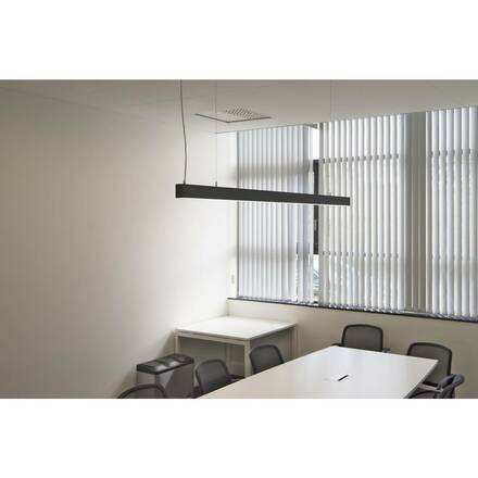 BIG WHITE GLENOS profilové závěsné svítidlo LED, 4000 K, černá, 2 m, 85 W 1001409