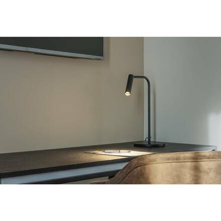 BIG WHITE KARPO TL LED vnitřní stolní lampa, černá, 3000K 1001461