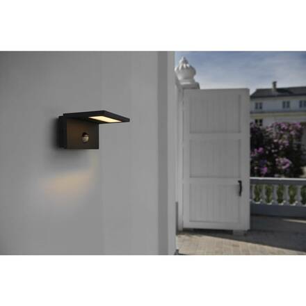 BIG WHITE LED SENSOR WL LED venkovní nástěnné nástavbové svítidlo, IP44, antracit, 3000K 1001969