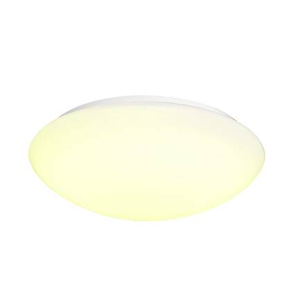 BIG WHITE LIPSY 50 Dome LED, venkovní nástěnné a stropní nástavbové svítidlo, bílá, IP44, 3000/4000K 1002022