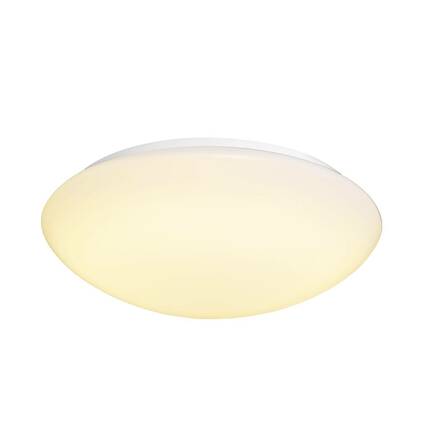 BIG WHITE LIPSY 50 Dome LED, venkovní nástěnné a stropní nástavbové svítidlo, bílá, IP44, 3000/4000K 1002022