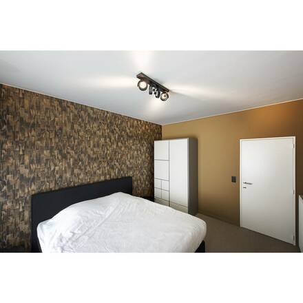 BIG WHITE KALU CW vnitřní nástěnné a stropní nástavbové svítidlo, quad, QPAR111, černá, 4x75W 1002023