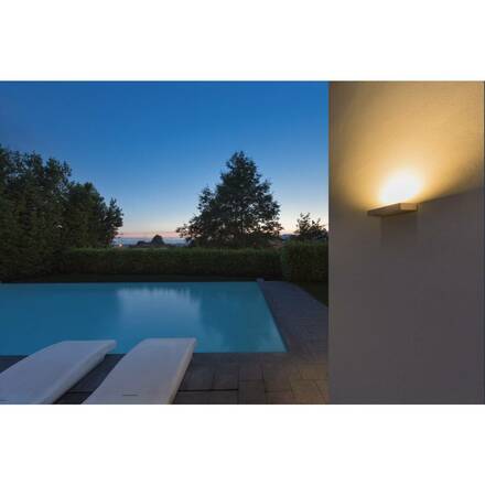 BIG WHITE PEMA WL LED venkovní nástěnné nástavbové svítidlo, IP54, bílá, 3000K 1002070
