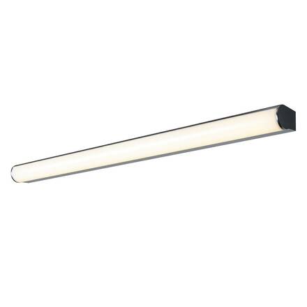 BIG WHITE MARYLIN LED venkovní nástěnné nástavbové svítidlo, chrom, IP44, 3000K, 21W 1002192