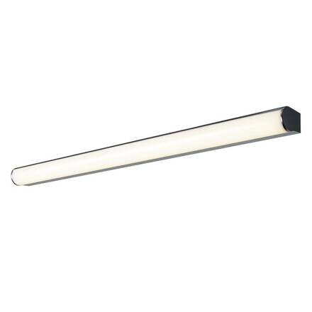 BIG WHITE MARYLIN LED venkovní nástěnné nástavbové svítidlo, chrom, IP44, 3000K, 21W 1002192