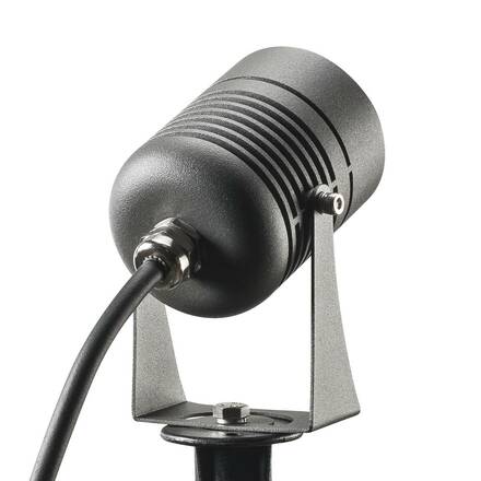 BIG WHITE LED SPIKE LED venkovní svítidlo s trnem, antracit, IP55, 3000K, 40°. 1002201