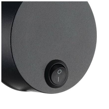 BIG WHITE DIO FLEX PLATE QPAR51 WL vnitřní nástěnné nástavbové svítidlo černá 1002608