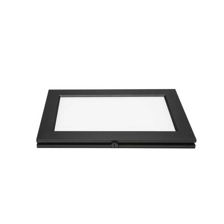 BIG WHITE PLYTTA rectangular svítidlo s lanem pro nízkonapěťový lanový systém TENSEO, 2700K, černá 1002864