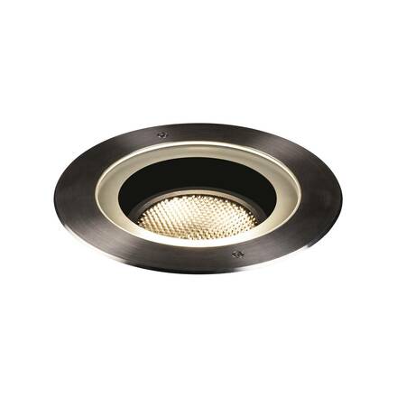 BIG WHITE DASAR 270 Outdoor, podlahové vestavné LED svítidlo, 3000K, kruhové, IP67, symetrické vyzařování 1002897