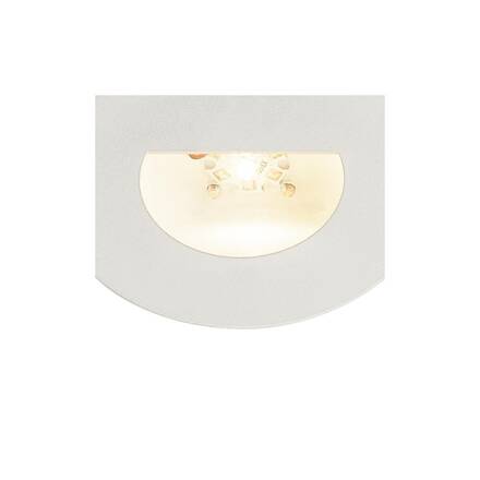 BIG WHITE WORO Indoor, nástěnné vestavné LED svítidlo, 2700K, bílé 1002922