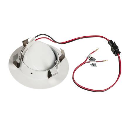 BIG WHITE WORO Indoor, nástěnné vestavné LED svítidlo, 2700K, bílé 1002922