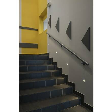 BIG WHITE WORO Indoor, nástěnné vestavné LED svítidlo, 2700K, bílé 1002922