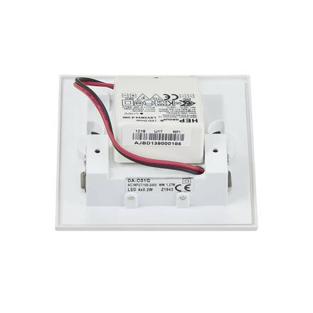 BIG WHITE MOBALA Indoor, nástěnné vestavné LED svítidlo, 3000K, bílé 1002982