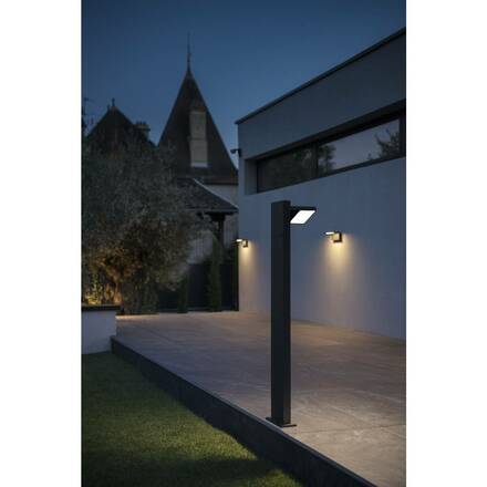 BIG WHITE ABRIDOR POLE 100 Outdoor, stojací LED svítidlo, IP55, antracitové, 3000/4000K 1002992