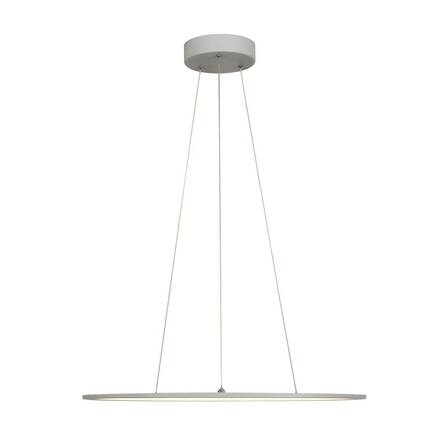 BIG WHITE PANEL 60 DALI Indoor, závěsné LED svítidlo kruhové, šedé, 3000K 1003046