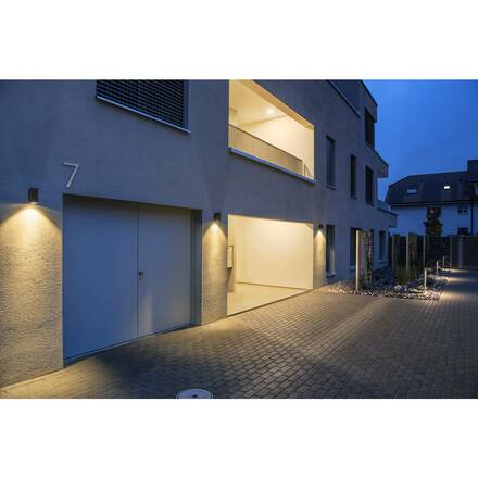 BIG WHITE ENOLA SQUARE S single Outdoor, nástěnné LED svítidlo, antracitové 1003416