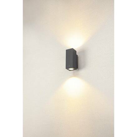 BIG WHITE ENOLA SQUARE UP/DOWN S Outdoor, nástěnné LED svítidlo, antracitové 1003418