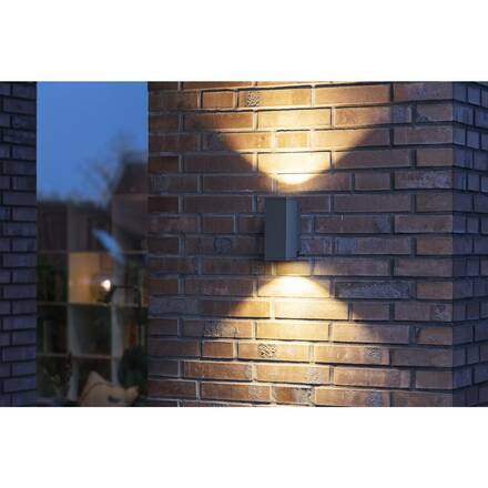 BIG WHITE ENOLA SQUARE UP/DOWN S Outdoor, nástěnné LED svítidlo, antracitové 1003418