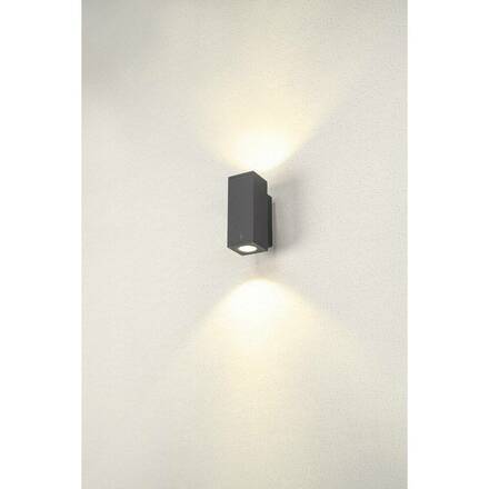 BIG WHITE ENOLA SQUARE UP/DOWN S Outdoor, nástěnné LED svítidlo, antracitové 1003418
