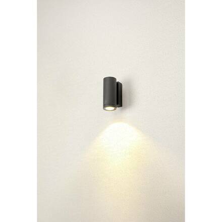 BIG WHITE ENOLA ROUND S single Outdoor, nástěnné LED svítidlo, antracitové 1003422